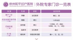 【请查收】和平妇产医院2019年11月11日—11月17日